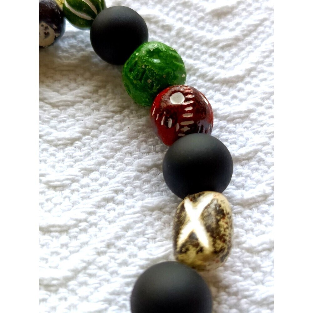 Handmade Mix Bead Charm Bracelet Women's Fashion Adjustable - Picture 6 of 6